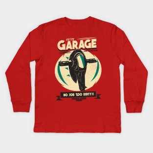 Fetts Garage Kids Long Sleeve T-Shirt